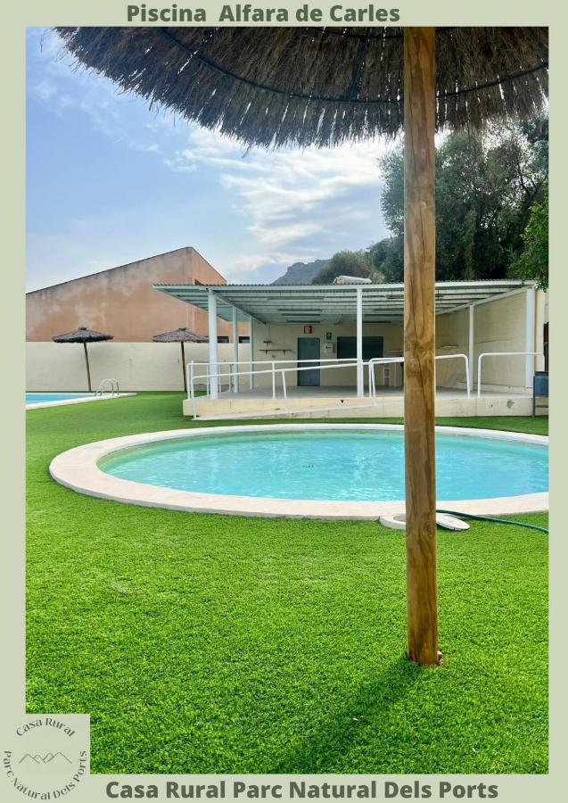 Casa Rural Parc Natural Dels Ports Alfara de Carles Dış mekan fotoğraf