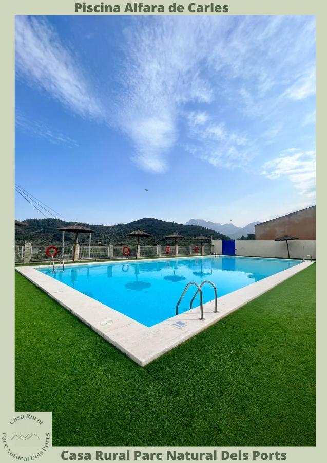Casa Rural Parc Natural Dels Ports Alfara de Carles Dış mekan fotoğraf