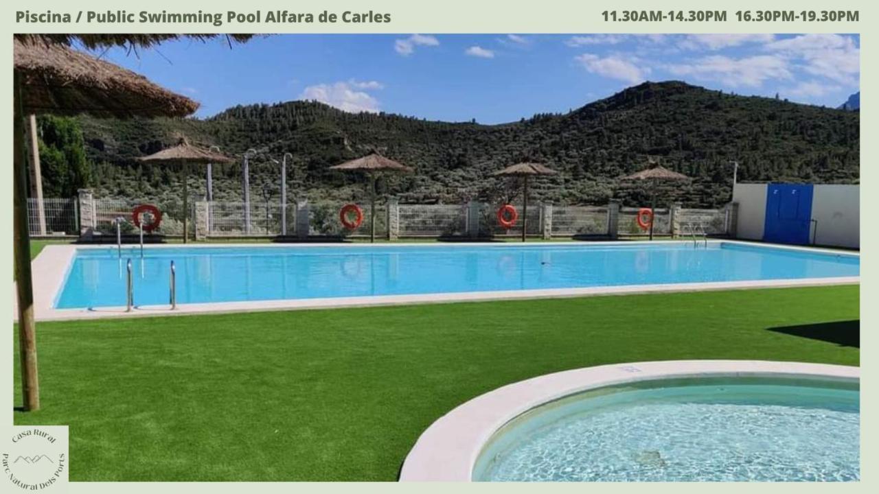 Casa Rural Parc Natural Dels Ports Alfara de Carles Dış mekan fotoğraf